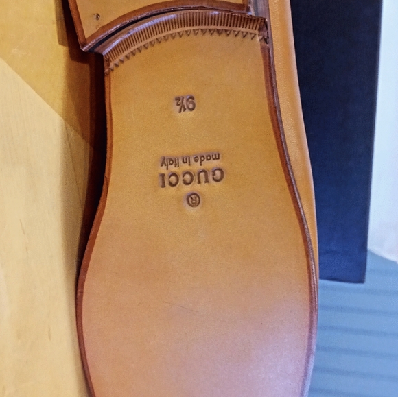 Gucci men\'s Oxford shoes Brown 9.5 main image 5